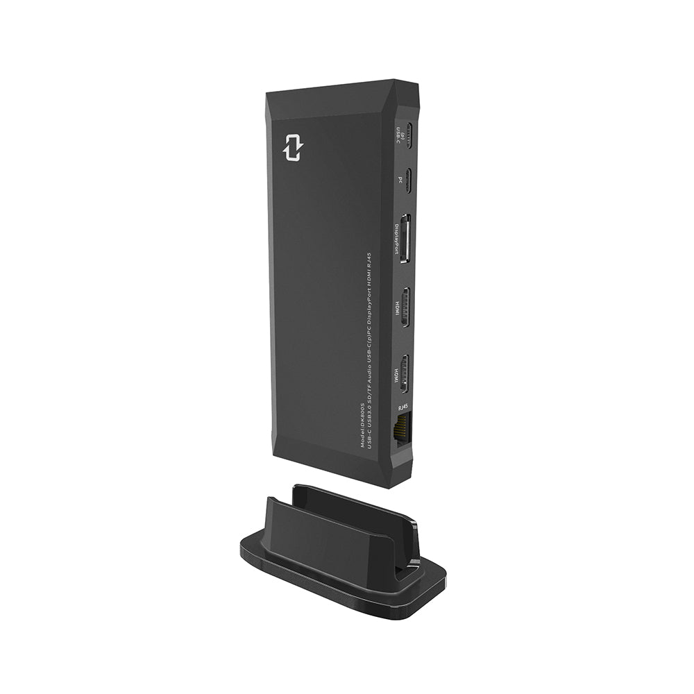 UExtend - محطة إرساء USB C Hub محول HDMI مزدوج متوافق مع 3 شاشات